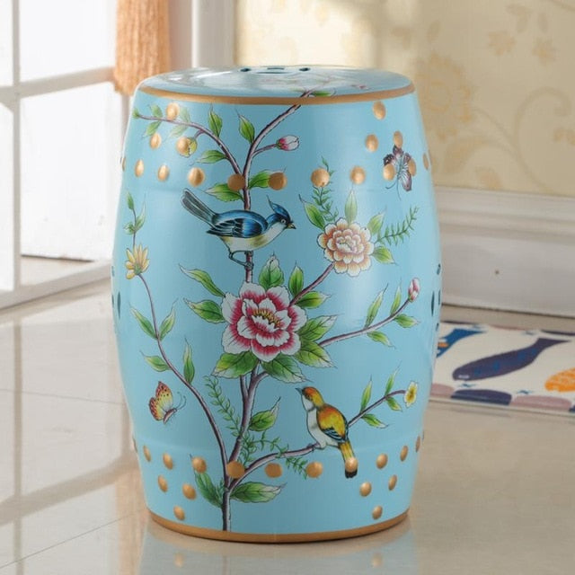 chinoiserie-birds-flowers-drum-stool-sofa-table-american-dressing-shoes-stool-flower-and-bird-ceramic-drum-stool-antique-home-decoration-porcelain-ceramic-stool