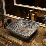 Artful-countertop-basin-porcelain-lavabo-fashionable-home-decor-ceramic-art-square
