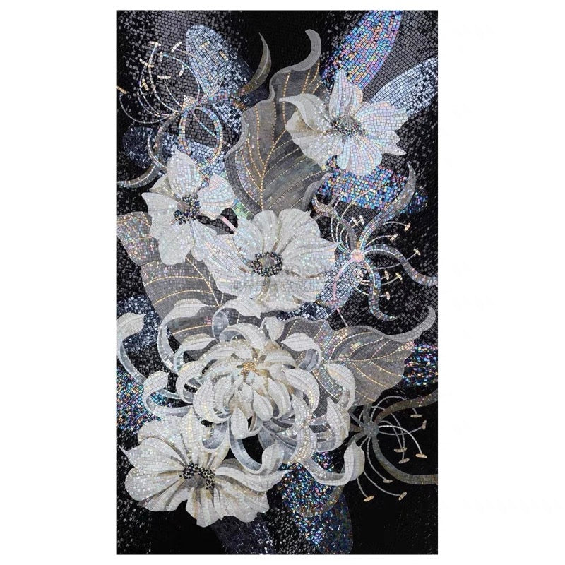 custom-glass-mosaic-mural-abstract-black-white-floral-mural