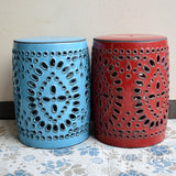 Entryway-Stool-Ottoman-Side-Table-End-Table-Garden-Stool-porcelain-ceramic-drum-stool-new-chinese-style-home-décor-red-blue