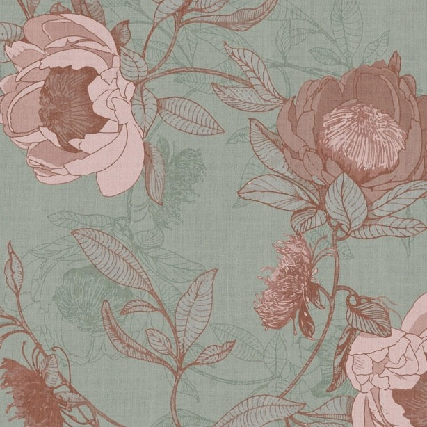 custom-wallpaper-vintage-bold-floral-wall-mural