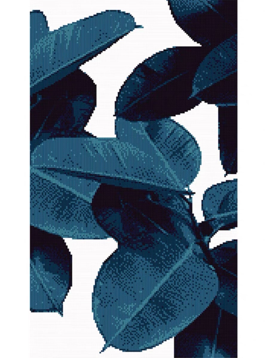 custom-glass-mosaic-mural-abstract-tropical-leaves