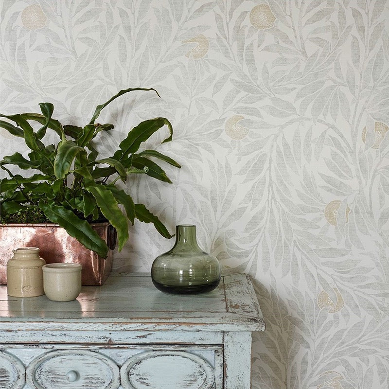 custom-mural-wallpaper-modern-abstract-leaves-palm-leaves