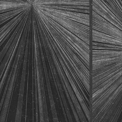 Custom Modern Minimalist Wallpaper Mural - Sleek Black & Grey Feature Wall for Living Room, Office, or Bedroom