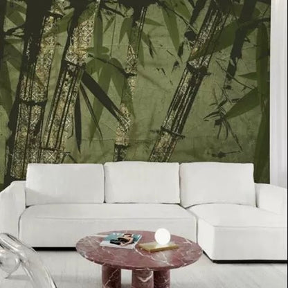 custom-wallpaper-vintage-bamboo-forest-wall-mural