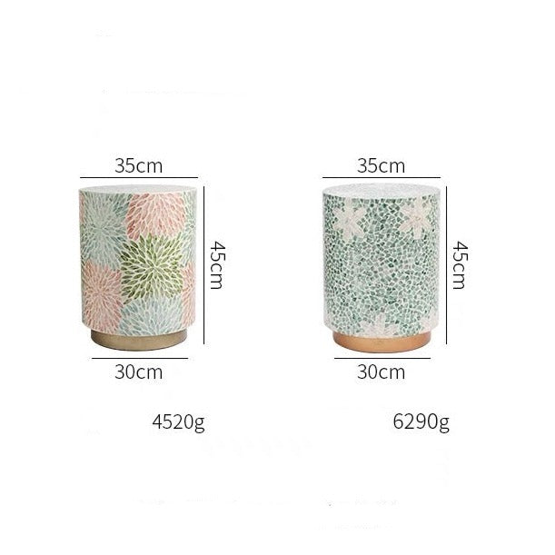 Entryway-Stool-Ottoman-Side-Table-End-Table-Garden-Stool-shell-drum-stool-new-chinese-style-home-décor