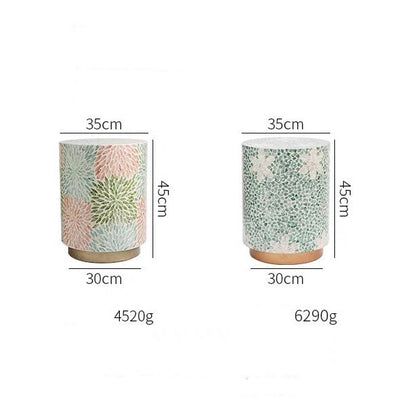 Entryway-Stool-Ottoman-Side-Table-End-Table-Garden-Stool-shell-drum-stool-new-chinese-style-home-décor