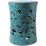 Entryway-Stool-Ottoman-Side-Table-End-Table-Garden-Stool-porcelain-ceramic-drum-stool-new-chinese-style-home-décor-cyan-lucky-cloud