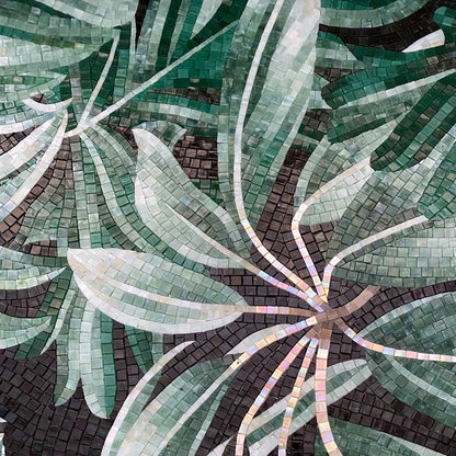 custom-luxury-glass-mosaic-mural-tropical-leaves-and-scenery