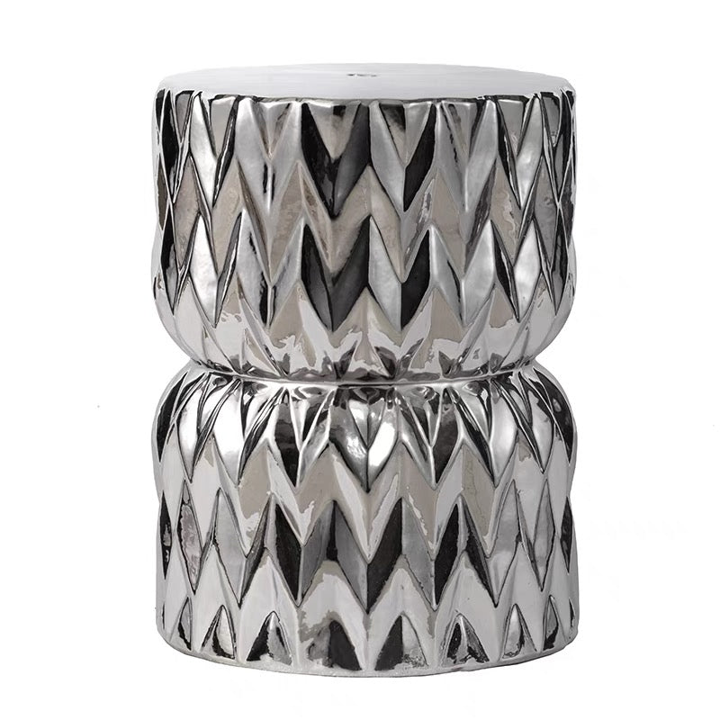 golden-silver-Entryway-Stool-Ottoman-Side-Table-End-Table-Garden-Stool-porcelain-ceramic-drum-stool-new-chinese-style-home-décor