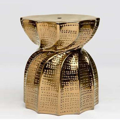 Entryway-Stool-Ottoman-Side-Table-End-Table-Garden-Stool-porcelain-ceramic-drum-stool-new-chinese-style-home-décor-golen-silver