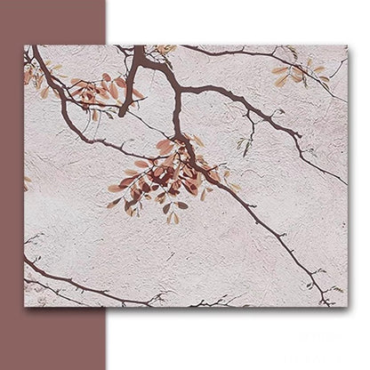 custom-wallpaper-vintage-pastoral-mural-birds-and-flowers