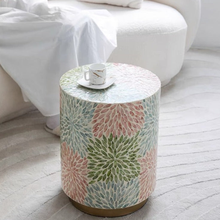 Entryway-Stool-Ottoman-Side-Table-End-Table-Garden-Stool-shell-drum-stool-new-chinese-style-home-décor