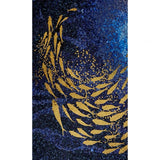 custom-glass-mosaic-mural-shoal-of-fish-golden-blue
