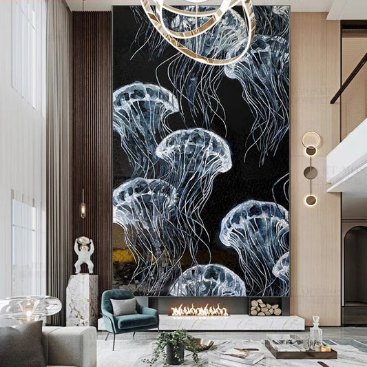 custom-glass-mosaic-mural-beautiful-floating-jelly-fish