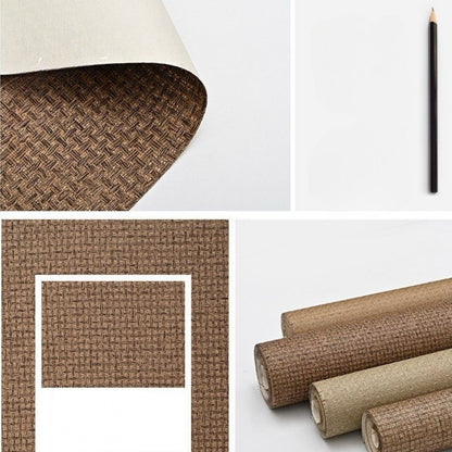 High End Straw Knitting Wallpaper