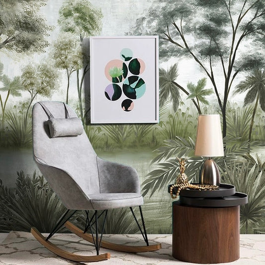 tropical-rainforest-green-plants-wall-mural