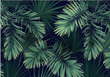 custom-size-wallpaper-mural-tropical-rainforest-palm-leaves-wallcovering-home-design