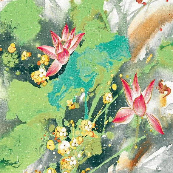 chinoiserie-wallpaper-chinese-style-lotus-floral-wallcovering-5.3-㎡-oriental-decor
