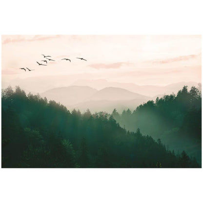 custom-size-wallpaper-mural-foggy-green-mountain-landscape-wallcovering-home-decor