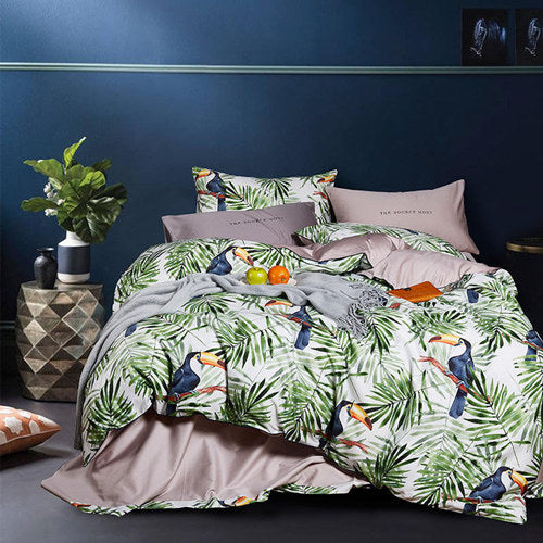 egyptia-cotton-tropical-plant-printing-bedding-set-for-adults-4pcs-king-queen-size-duvet-cover-bed-sheet-set-pillowcases