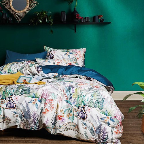 egyptia-cotton-tropical-plant-printing-bedding-set-for-adults-4pcs-king-queen-size-duvet-cover-bed-sheet-set-pillowcases