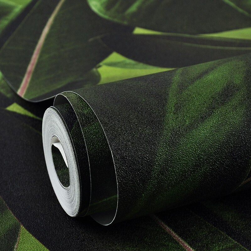 3d-green-plant-leaves-leaf-wallpaper-modern-bedroom-living-room-dining-room-background-pvc-waterproof-wallpaper-wall-home-decor