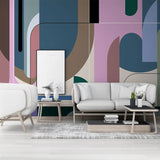 custom-mural-wallpaper-papier-peint-papel-de-parede-wall-decor-ideas-for-bedroom-living-room-dining-room-wallcovering-Modern-Abstract-Geometric-Figure-Lines