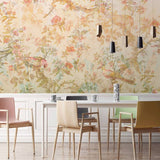 custom-mural-wallpaper-papier-peint-papel-de-parede-wall-decor-ideas-for-bedroom-living-room-dining-room-wallcovering-American-Hand-Painted-Pastoral-Bird-Flower-Pattern