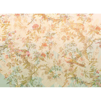 custom-mural-wallpaper-papier-peint-papel-de-parede-wall-decor-ideas-for-bedroom-living-room-dining-room-wallcovering-American-Hand-Painted-Pastoral-Bird-Flower-Pattern