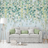 custom-mural-wallpaper-papier-peint-papel-de-parede-wall-decor-ideas-for-wallcovering-Modern-Green-Leaf-Murals-Romantic-Watercolor-Hand-Painted