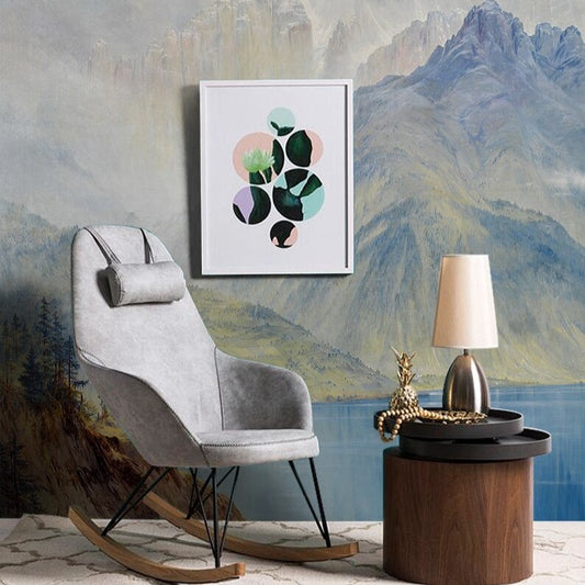 custom-mural-wallpaper-papier-peint-papel-de-parede-wall-decor-ideas-for-bedroom-living-room-dining-room-wallcovering-Nordic-Abstract-Art-Mountain-Lake-TV-Background