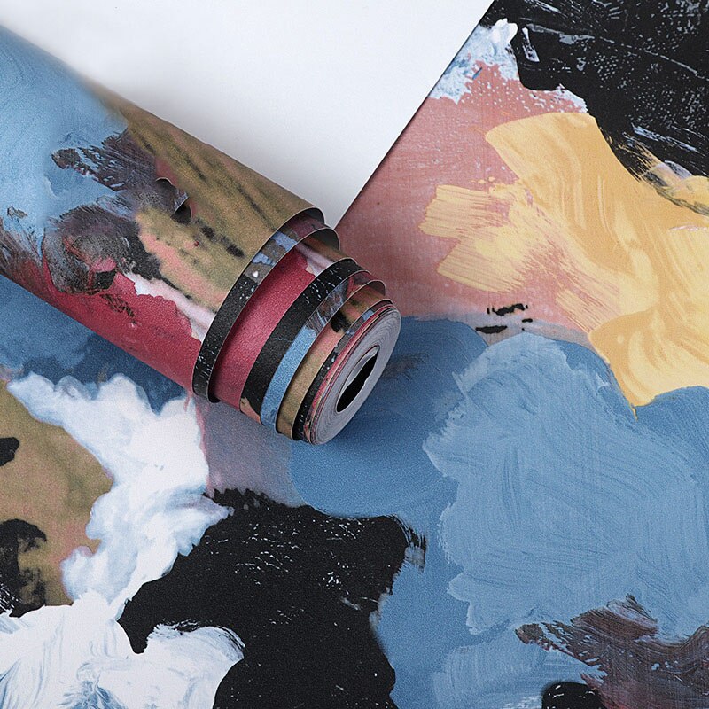custom-mural-wallpaper-papier-peint-papel-de-parede-wall-decor-ideas-for-bedroom-living-room-dining-room-wallcovering-Nordic-Abstract-Graffiti-Oil-Painting-Art-Dark-Cloud