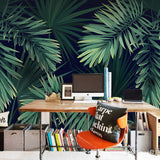 custom-size-wallpaper-mural-tropical-rainforest-palm-leaves-wallcovering-home-design