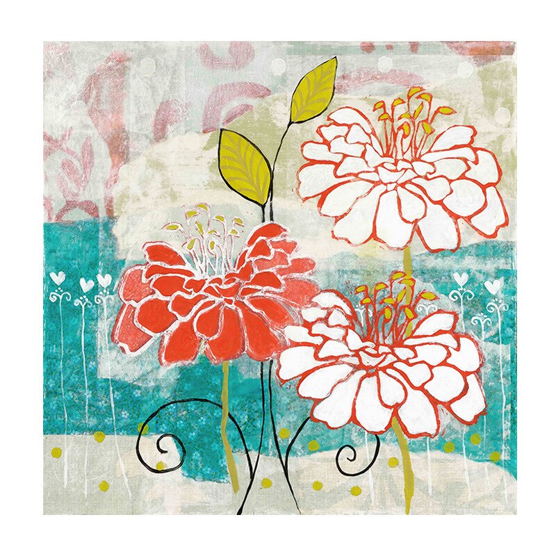 custom-mural-wallpaper-papier-peint-papel-de-parede-wall-decor-ideas-for-bedroom-living-room-dining-room-wallcovering-American-Oil-Painting-Plant-Flowers