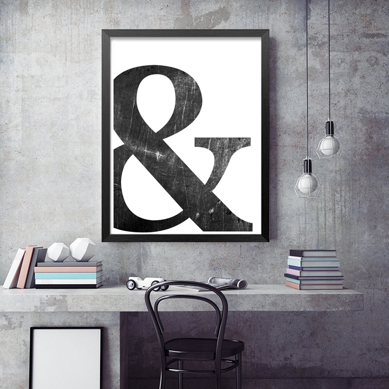 abstract-minimalist-symbol-canvas-painting-black-white-nordic-scandinavian-wall-art-picture-poster-print-living-room-home-decor