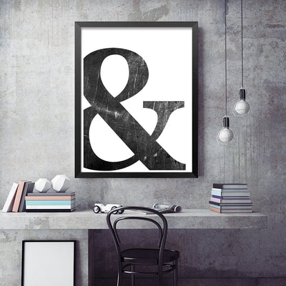 abstract-minimalist-symbol-canvas-painting-black-white-nordic-scandinavian-wall-art-picture-poster-print-living-room-home-decor