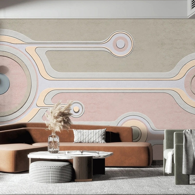 abstract-pink-color-photo-mural-3d-stereoscopic-geometry-art-decoration-wallpaper-for-living-room-bedroom-painting-wall-covering