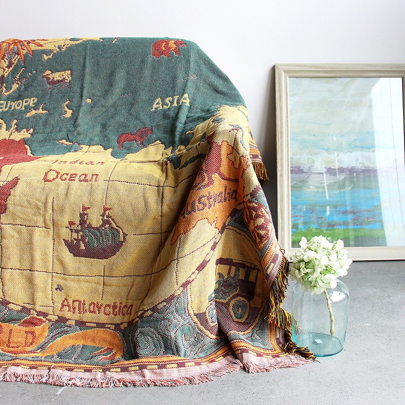 retro-world-map-throw-blanket-cotton-covers-bed-thick-carpet-sofa-blanket-cover-living-room-decoration-sofa-towel-tapestry-wall-decor