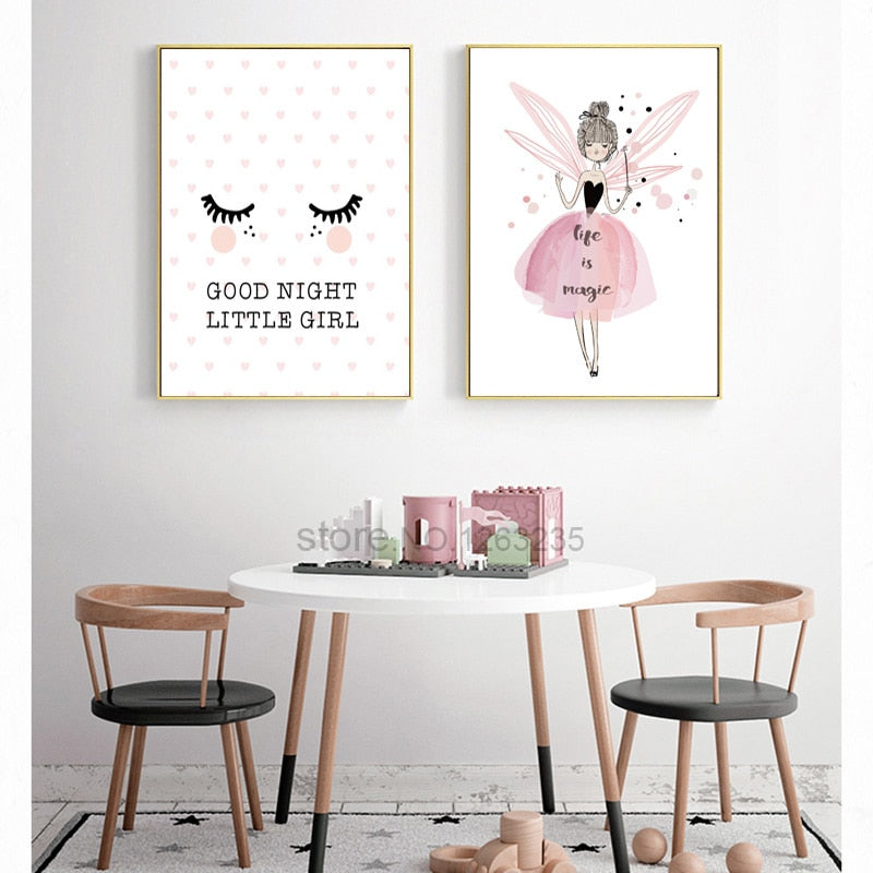 baby-girl-room-decor-nordic-poster-cuadros-decoration-salon-posters-and-prints-wall-pictures-for-living-room-bebe-unframed