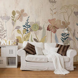 custom-mural-wallpaper-papier-peint-papel-de-parede-wall-decor-ideas-for-bedroom-living-room-dining-room-wallcovering-Countryside-Flower-Mural