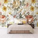 custom-mural-wallpaper-papier-peint-papel-de-parede-wall-decor-ideas-for-bedroom-living-room-dining-room-wallcovering-hand-painted-peony-flower-wall-covering