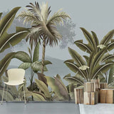 custom-mural-wallpaper-papier-peint-papel-de-parede-wall-decor-ideas-for-bedroom-living-room-dining-room-wallcovering-Tropical-Rainforest-retro