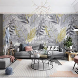 custom-mural-wallpaper-papier-peint-papel-de-parede-wall-decor-ideas-for-bedroom-living-room-dining-room-wallcovering-tripical-leaves