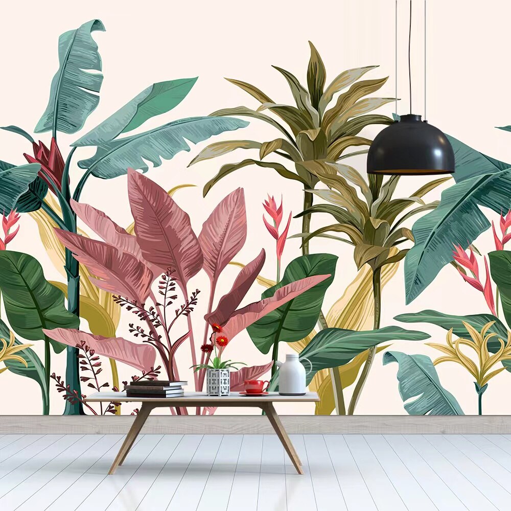 custom-mural-wallpaper-botanical-tropical-flower-3d-banana-leaf-wall-paper-minimalist-for-nursery-room-sofa-background-papier-peint