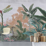 custom-mural-wallpaper-papier-peint-papel-de-parede-wall-decor-ideas-for-bedroom-living-room-dining-room-wallcovering-Tropical-Banana-Leaf-Wallpaper-Mural-Nordic-Flamingo-Rainforest-Plant