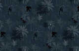 custom-mural-wallpaper-papier-peint-papel-de-parede-wall-decor-ideas-for-bedroom-living-room-dining-room-wallcovering-Navy-Tropical-Palm-Plants-Jungle-World-Animals