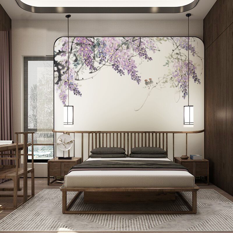  painted-chinese-wisteria-purple-flower-custom-wallpaper-mural-living-room-sofa-background-3d-floral-wallcovering-wall-sticker-papier-peint