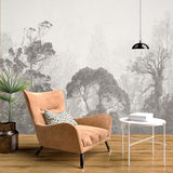 vintage-illustration-with-trees-on-grunge-background-3d-forest-custom-wallpaper-mural-fresco-sticker-for-living-room-decoration-papier-peint