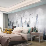 custom-large-3d-wallpaper-mural-hand-painted-nature-forest-cloud-bird-wallpaper-background-wall-painting-3d-wallpaper-papier-peint